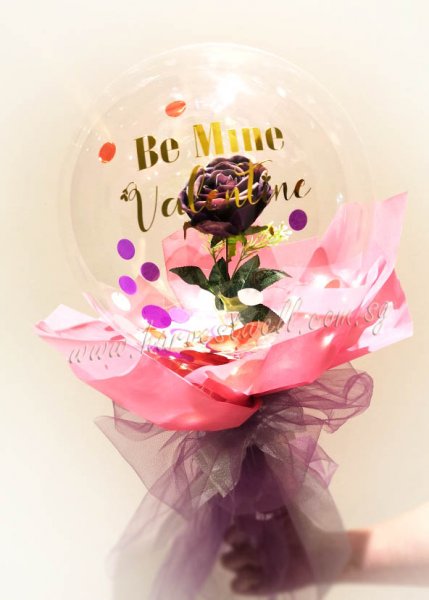 Bubble Balloon Roses Bouquet